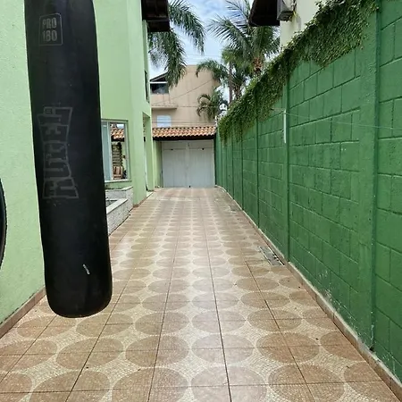 Casa Na Praia De Bertioga Com Pscina E Churrasqueira - Ate 10 Pessoas Exterior photo